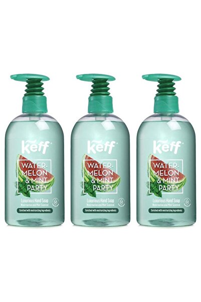 Sano SET 3 PIECES - Keff Refreshing Watermelon & Mint Hand Soap 500ml