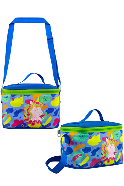 ÜMİT ÇANTA Cennec Сладолед Еднорог Чанта за обяд 23X16X15