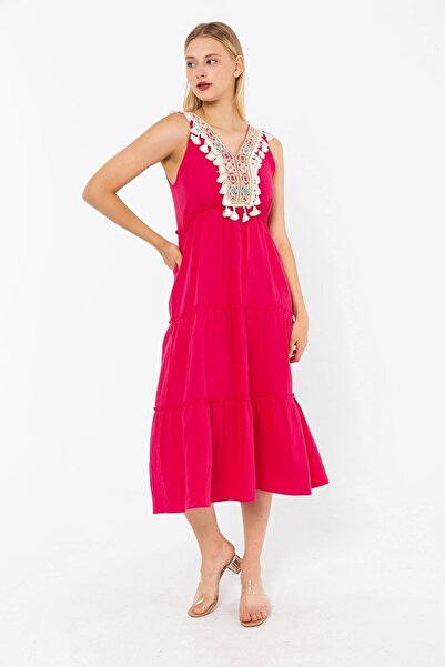 Swass Müsli Dress Fuchsia
