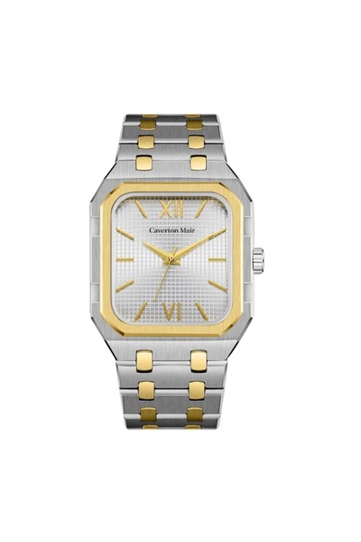 Caverton Mair Original men's watch with stainless steel strap