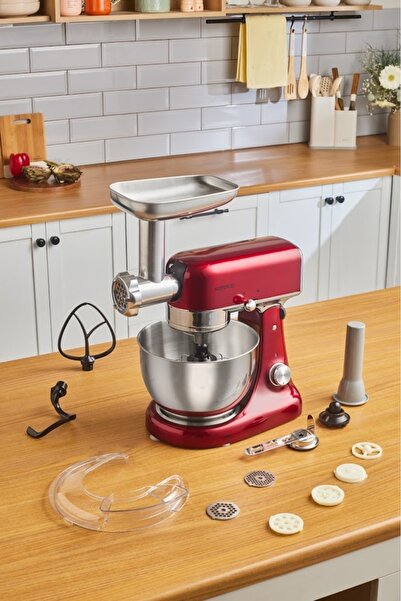 Allians Multicast Plus Döküm Kıyma ve Hamur Yoğurma Makinesi 1000W 5L Red