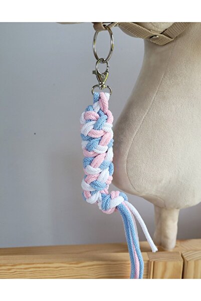 Other Lesă Hobby Horse - Albastru/Roz Deschis/Alb