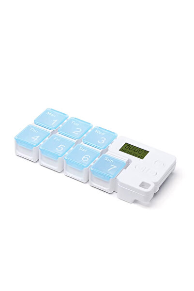 Generic 7-Day Portable Pill Box Organizer – Weekly Medication Reminder with T...