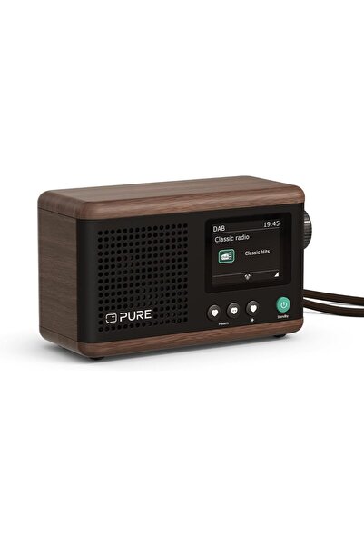 Pure Classic Mini Dijital Radyo, DAB+/FM, Bluetooth 5.3, 15 Saat Pil