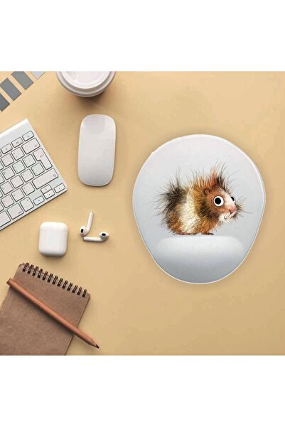 DennisEylul Cute Furry Guinea Pig Mousepad