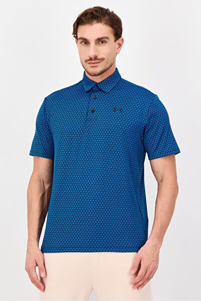 Under Armour Men Loose Fit Short Sleeve The Play Off Outdoor Polo Shirt, Mult...