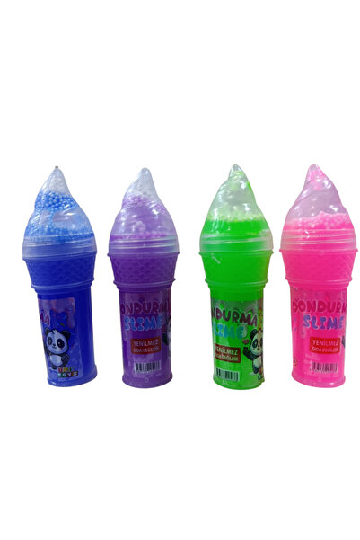 Fatih Oyuncak Dondurma hazır slime ele yapışmaz 4 adet eğlenceli slime oyunu