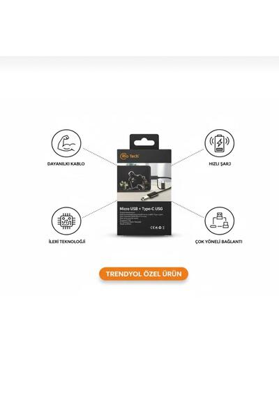 Rio 1 Quality Micro USB to Type-C Otg Converter Adapter |   Phone Keyboard USB Memory Etc. Connection Device