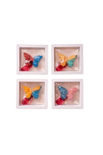 victiny Set of 4 Handmade Soap Martisoare with Cryogenated Flowers VICTINY®