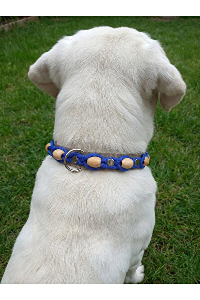 balkonda طوق للكلاب قابل للتعديل للسلالات المتوسطة والكبيرة مصنوع من الخيط وا...