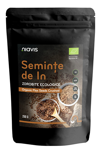 Niavis Seminte de In Zdrobite Ecologice Bio 250g
