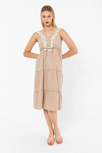Swass Müsli Dress Beige