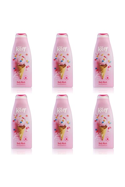 Sano SET 6 BUCĂȚI - GEL DE DUȘ KEFF JELII BEANS 500ml