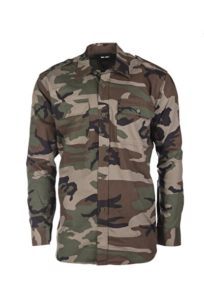 Mil-Tec Ξύλινη πουκάμισο ripstop