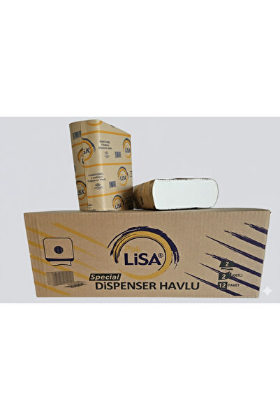 PAKLİSA Z KATLAMA DİSPENSER 150'Lİ 3 PAKET