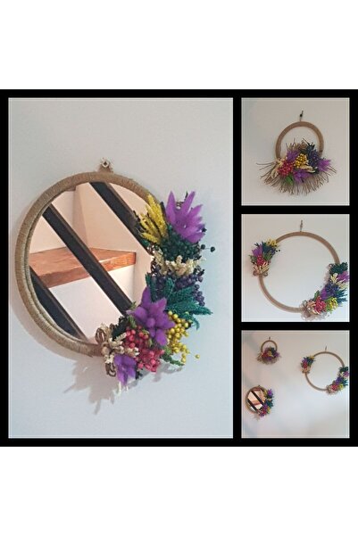 Paris Parissimo rafya bohem üçlü duvar süsü dekorasyon hasır