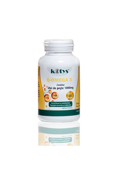 ASCOLIP Q-Омега 3, 1000 мг, 60 капки за дневен прием, Котис