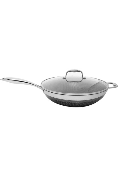 Other KOHERSEN Black Cube Diamond Coated Wok 32 cm, 5.1 l