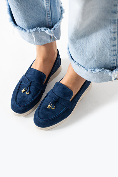 Bayramoğlu A.H.D Pantofi de damă cu fundă și detalii aurii, eleganți și confo...