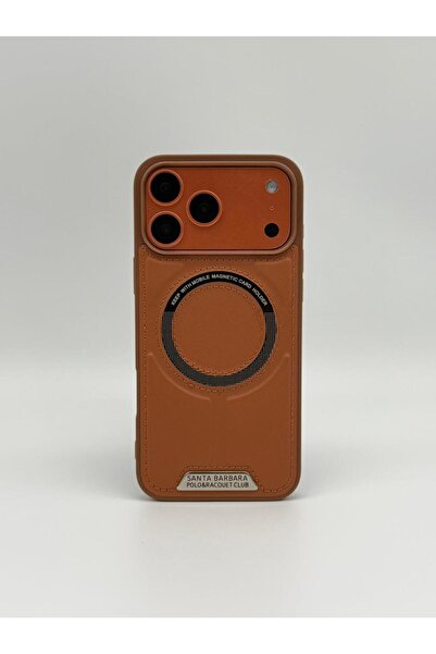 GENERAL Santa Barbara Polo & Racouet Club Edition Magsafe Leather Case for Ap...