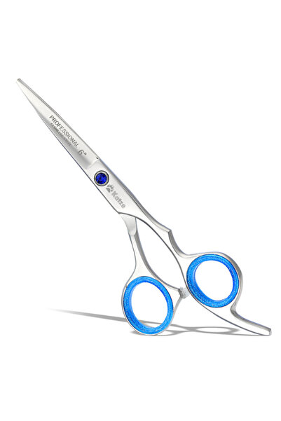 Katze J1 Profesyonel Saç Kesme Makası 6" Sağ El Jilet Keskinliğinde Berber Ma...