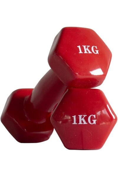 Generic Dumbbell Weights| Unisex Adult Vinyl Coated Weights for Exercise & Fi...