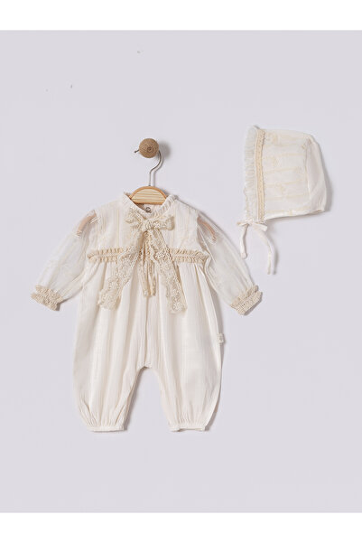 Baby shine Turkish girls' jumpsuit, 100% soft cotton + French cape - Classic ...