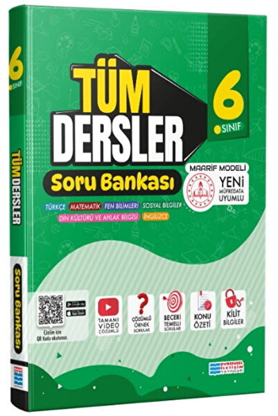 Evrensel İletişim Yayınları Evrensel İletişim 2026 6. Sınıf Tüm Dersler Soru ...
