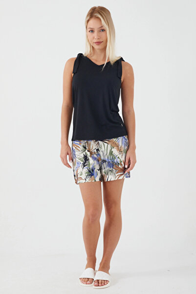 Pierre Cardin Shorts Suit - Black