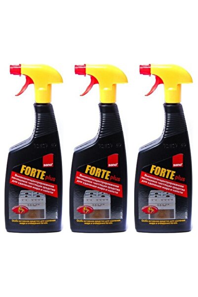 Sano SET 3 BUCĂȚI - Detergent îndepărtare grăsime și arsuri FORTE PLUS 500ml