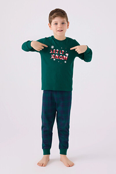 Arnetta Father Son Double Set - Dark Green