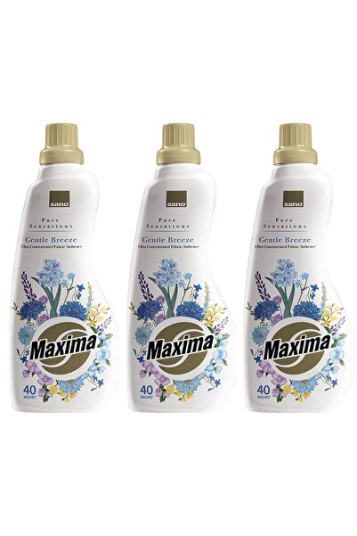 Sano SET 3 PIECES - Ultra Concentrated Fabric Softener - Gentle Breeze 1L