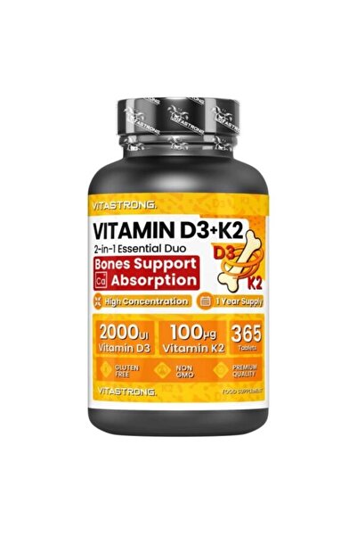 First Choice VITAMIN D3+K2 365 Capsules