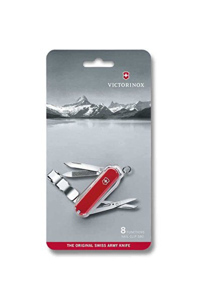 Victorinox 0.6463.B1 NailClip 580 Tırnak Makaslı Çakı (Blisterli) Hobi Delémo...