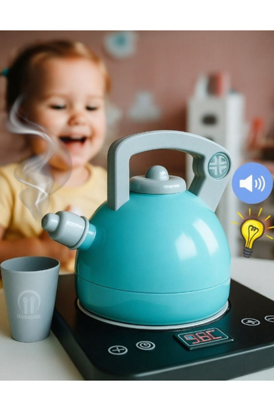 OEM Set fierbător cu abur, lumini și sunete, pahar și plită incluse