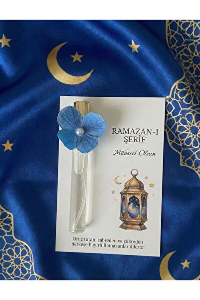 Candles Flame 10 Adet Hediyelik Gül Suyu & Kolonya - Spreyli Cam Şişe - Ramaz...