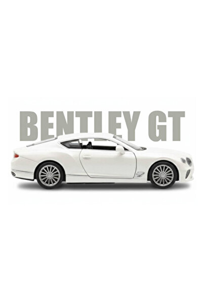 OEM Bentley Continental GT Diecast Car 1:32, Pullback, Lights and Sounds, Ope...