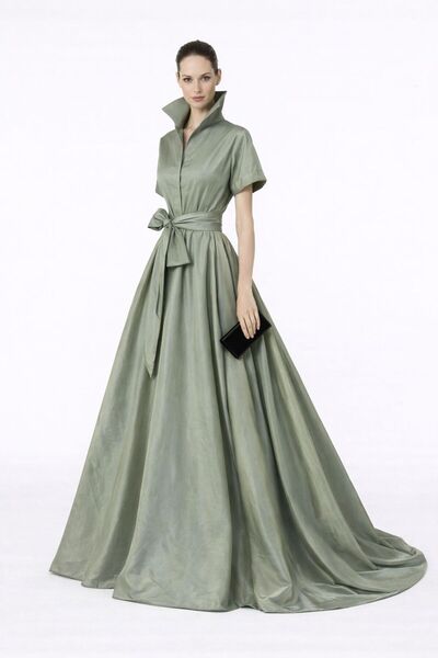 UNTIMELY Short Sleeve & Belted Maxi Taffeta Stylish Shirt Dress