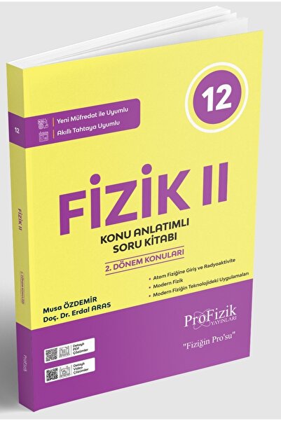 ProFizik Yayınları Profizik 2026 12. Sınıf Fizik Konu Anlatımlı Soru Bankası ...
