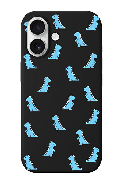 shoptocase iPhone 17 Baby Ejderha Desenli İçi Süet Lansman Telefon Kılıfı