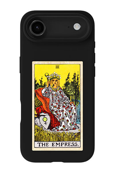 shoptocase حافظة هاتف آيفون 17Air متوافقة مع تصميم The Empress من الجلد السويدي