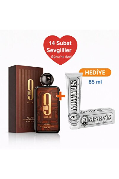 Afnan 9pm ELIXIR Parfüm Ve Diş Macunu 2'si Bir Arada