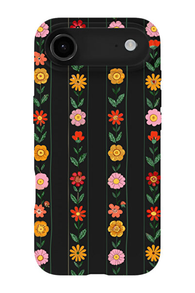 shoptocase حافظة هاتف متوافقة مع iPhone 17Air مزينة بنمط زهرة اللبلاب من الدا...