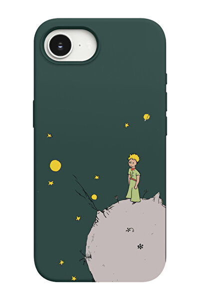 shoptocase حافظة هاتف متوافقة مع آيفون 16E بنمط الأمير الصغير-2 مصنوعة من الج...