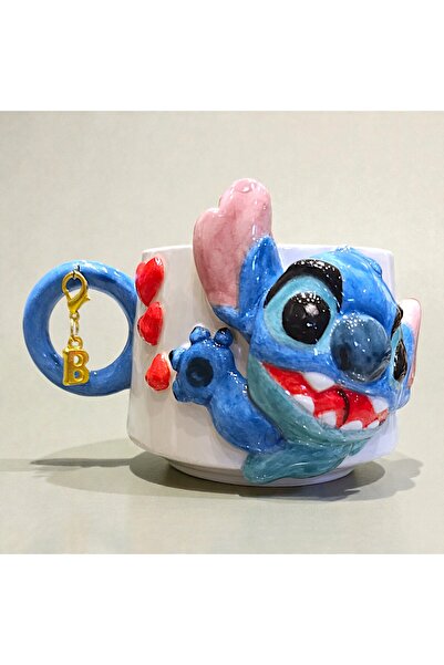 Boni Bon Collection Design 3D Kabartmalı HEDİYE Harf Charmlı Kişiselleştirile...