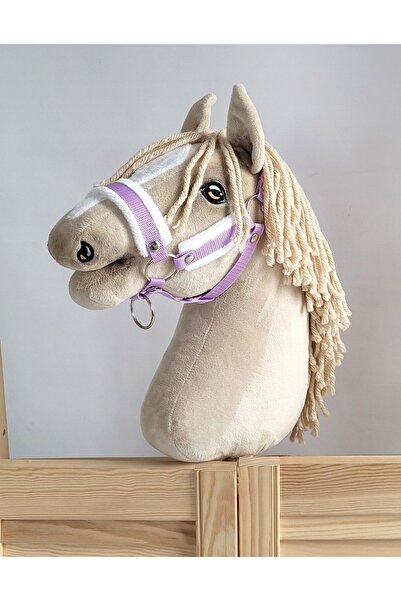 Other Căpăstru reglabil violet Hobby Horse A3 cu blană albă
