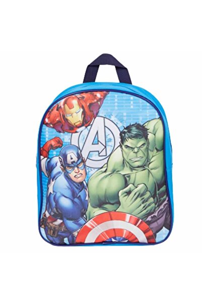 Marvel Blue kindergarten backpack "Avengers" 30x26x10cm