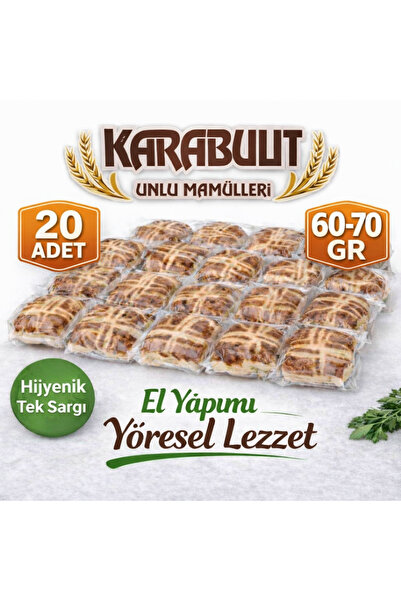 Karabulut Giresun Macunlu Pasta 20 Adet (60-70 Gr) Hijyenik Tek Sargı Yöresel...