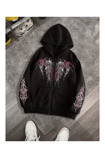 bellanova Comfortable and Versatile Top with Pocket Lace-Up Hooded Sweatshirt...