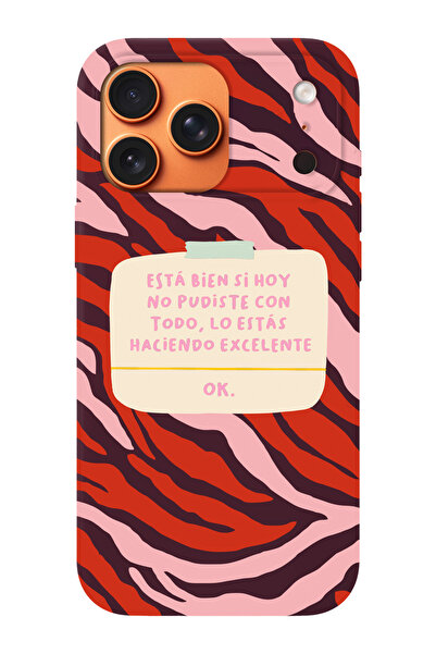 shoptocase iPhone 17 Pro Max Compatible Esta Bien Si Patterned Suede Inside L...